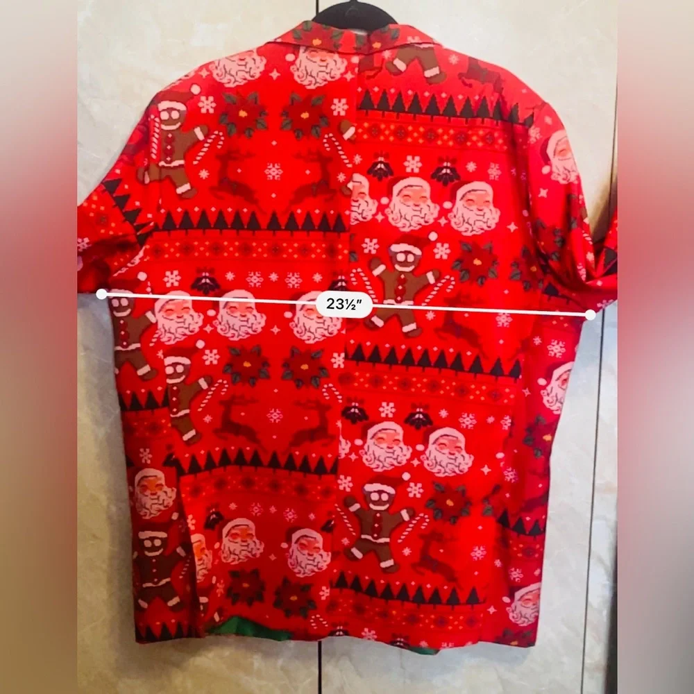 *SEND US AN OFFER *NEW Dec 25th.Festive Red & Green Christmas Blazer